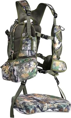 Turkey Hunting Vest with Seat, Game Pouch, Turkey Hunting Gear Accessories - Image 1 of 4