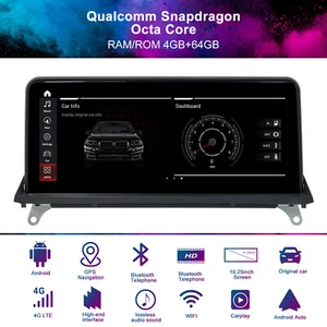 Ugode 10,25 Zoll Android Bildschirm UPGRADE CarPlay GPS BMW X5 X6 E70 E71 2007-2010 CCC - Bild 1 von 12
