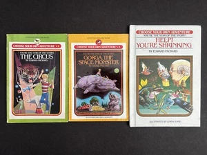 Posten 3 junge Leser wählen Sie Ihr eigenes Abenteuer CYOA Serie Bücher 1980er Bantam RL2 - Bild 1 von 3