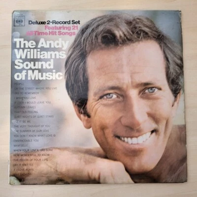 Andy Williams - 12" Vinyl - The Andy Williams Sound Of Music - S 66214 - Image 1 of 4