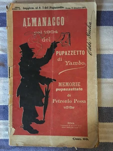 Il Pupazzetto - Almanacco pel 1904 Yambo - Anno IV - suppl. N° 1 - 31-12-1903 - Foto 1 di 4