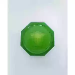 “Lumiere” Emerald Green Coaster or Ashtray by VERSACE for Rosenthal - Picture 1 of 3