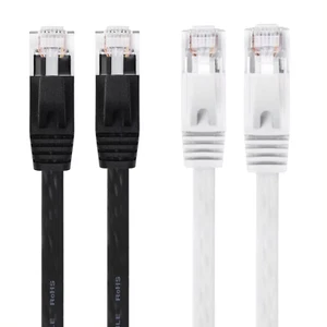 CAT 6 Patchkabel Netzwerkkabel RJ45 LAN DSL Ethernet Internet Kabel 0,5m-10m NEU - Afbeelding 1 van 15