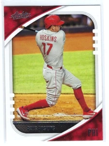 2021 Panini Absolute #14 - RHYS HOSKINS - Philadelphia Phillies - Picture 1 of 2