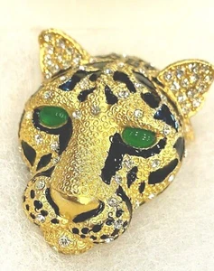 Broche vintage chapado en oro de Ciner - Imagen 1 de 8