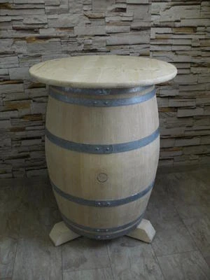 !! FASSTISCH RUSTIKA-A WEINFAß TISCH HOLZFAß EICHENFAß BISTROTISCH STEHTISCH FAß - Bild 1 von 3