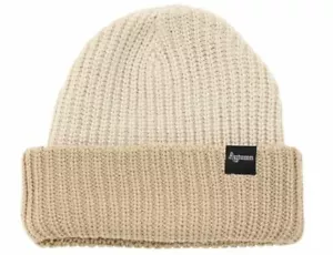 Berretto donna nuovo con etichette autunno dual tone $24 taglia unica maglia kaki - Foto 1 di 2
