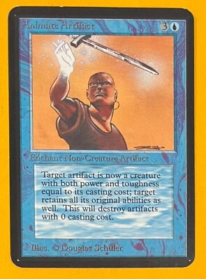 MTG ANIMATE ARTIFACT Alpha (OldManMTG 008-096) - Image 1 of 4