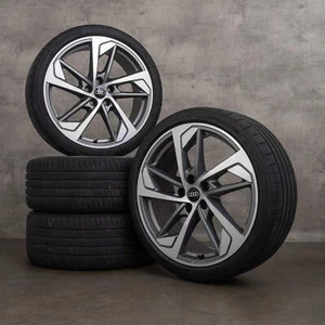 Audi A3 S3 Felgen 19 Zoll 8V 8Y Sommerräder Trapezoid 8Y0601025R titan matt - Bild 1 von 5