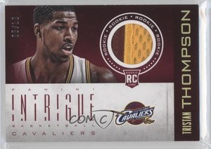 2012-13 Panini Intrigue Memorabilia Prime /10 Tristan Thompson #15 Rookie RC