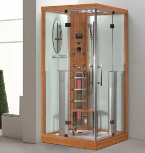XXL Luxus LED Dampfdusche+Infrarotsauna Kombi Infrarot Sauna Wärmekabine OZON - Bild 1 von 9