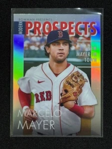 2023 Bowman - Modern Prospects Marcelo Mayer #MP-19 (RC) Boston REDSOX - Bild 1 von 4