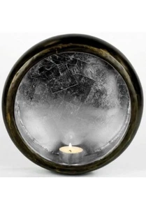 Portaluces de pared Lambert Jandra negro/plata hierro 24 x 6,5 cm - Imagen 1 de 1