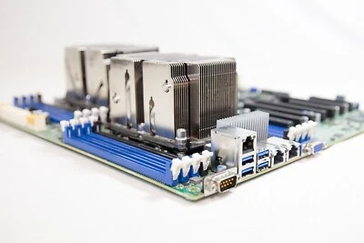 [BUNDLE] SUPERMICRO 52 cores X11DPH-I/2x Xeon Platinum 8170/256GB/2x SNK-P0068PS - Image 1 of 4