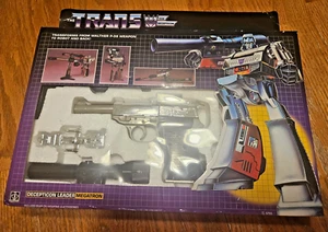 NEW Transformers G1 Megatron p-38 Reissue with Unused Stickers, Instruction RARE - Picture 1 of 16