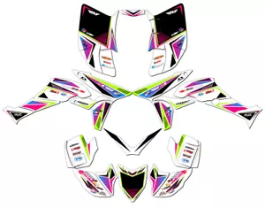2005 TRX 450R SURGE Pink Senge Graphics Kit Compatible with Honda - Bild 1 von 7
