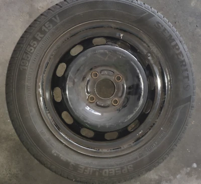 Semperit Sommerrädersatz 195/55 R15 85V mit Stahlfelge - Bild 1 von 2
