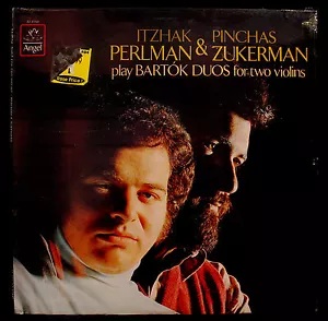 ITZHAK PERLMAN & PINCHAS ZUKERMAN-PLAY BARTOK DUOS FOR TWO VIOLINS-Sealed Album - Foto 1 di 2