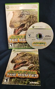 Jurassic: The Hunted (Microsoft Xbox 360) Authentic - Complete CiB - Very Clean - Picture 1 of 9