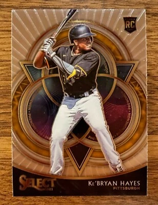 2021 Select Phenomenon #12 Ke'Bryan Hayes - Rookie Card - Pittsburgh Pirates - Image 1 of 3