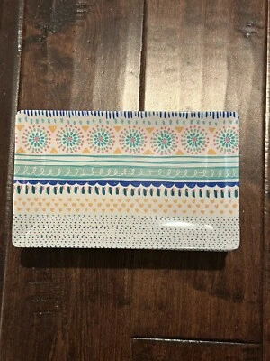 Cynthia Rowley Usado Juego de 8 Platos de Aperitivo Pasteles Pascua Primavera Entretenimiento Foto 1 de 4