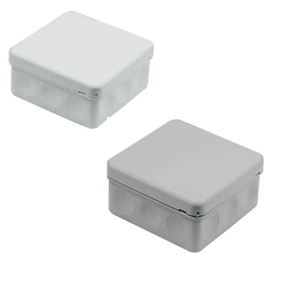 Kabeldose IP55 für Feuchtraum Abzweigkasten Verteiler Kasten 400V 86x86x38mm - Bild 1 von 3