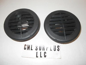 *2 PACK 4" VENTILACIÓN REDONDA PLÁSTICO NEGRO BIRDSEYE RV CÁMPER MANGUERA 2" ENVÍO GRATUITO - Imagen 1 de 4