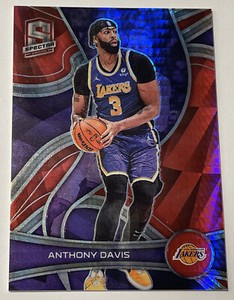 Anthony Davis Red Asia Prizm 2021-22 Panini Spectra