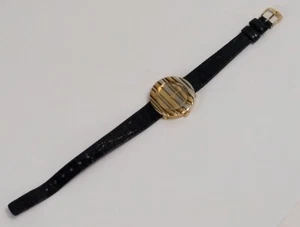 X Rare Bueche Girod 18 Kt Go Wrist Watch with Original Band & Case 18kt - Picture 1 of 11