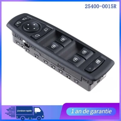 Lève-Vitre Bouton Gauche Commande Interrupteur Pour Mégane 3 Laguna 3 Fluence - Photo 1/4