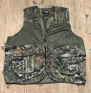 Mossy Oak Camo Hunting Utility Vest Size XL/2XL - Picture 1 of 8