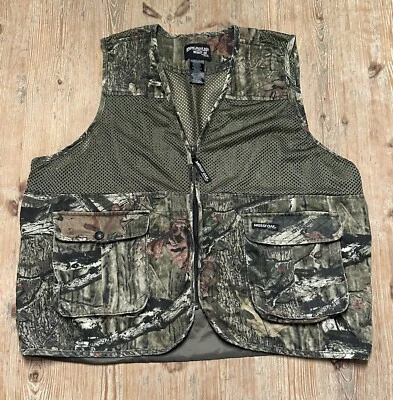 Mossy Oak Camo Hunting Utility Vest Size XL/2XL - Image 1 of 4