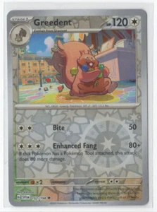Pokemon Scarlet & Violet 152/198 Greedent Reverse Holo - Picture 1 of 1