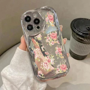 For iPhone 17 Pro Max 16 15 14 13 12 11 Glossy Wavy Curved Shockproof Case Cover - Picture 1 of 24