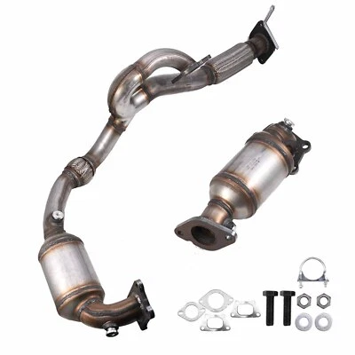 Convertidor catalítico y tubo flexible Cadillac SRX 3,0 L 2010-2011 10H41324/323 EE. UU. Foto 1 de 4