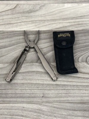 Buck Knives Bucktool Model 355 Nylon Sheath Multi-Tool USA (A1D014136) - Image 1 of 3