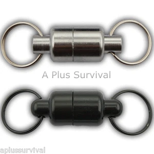 Llavero con imán plateado cordón pulsera paracord - Imagen 1 de 1