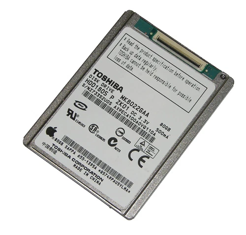 Toshiba MK8022GAA 80GB Internal 3600RPM 1.8" (HDD1805) HDD