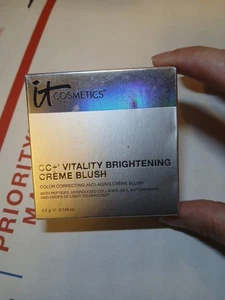 IT COSMETICS CC+ Vitality Brightening Anti-Aging Blush JE NE SAIS QUOI 4.2G NEW - Picture 1 of 4