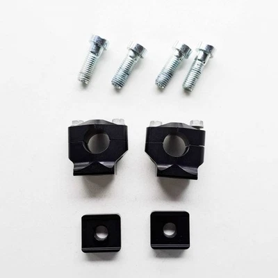 Soportes de barra X-Trig SOLID - M12 x 22,2 mm - negros - Imagen 1 de 4