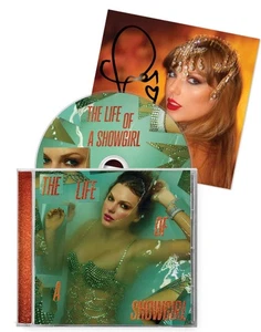 Taylor Swift - The Life of a Showgirl CD + Hand Signed Photo 1 IN HAND !!! - Picture 1 of 5