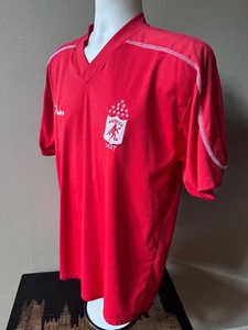 Keuka America De Cali Columbia Soccer Futbol Jersey (M) Red - Picture 1 of 8