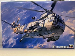 HASEGAWA '1:48' SCALE 07201 SH-3H SEAKING - MODEL HELICOPTER KIT Factory Sealed - Picture 1 of 4