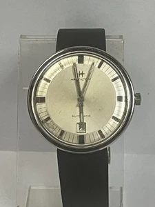 VINTAGE HAMILTON DATELINE AUTOMATIC MENS WATCH, WORKING - Picture 1 of 14