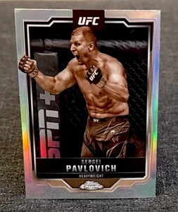 2025 Topps Chrome UFC Sepia Refractor Sergei Pavlovich #148 - Bild 1 von 3