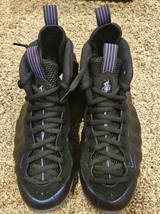 Nuevo en caja Talla 10 - Nike Air Foamposite One Negro Varsity Purple 2017 - Imagen 1 de 10