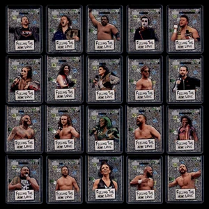 2022 SkyBox Metal Universe AEW Feeling the Love Complete Set 20 Wrestling Cards - Picture 1 of 23