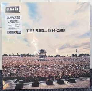OASIS Time Flies 1994-2009 4 x Coloured Vinyl LP Box Record Store Day 2025 RSD - Picture 1 of 2