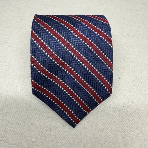 Brooks Brothers USA Patriotic Repp Striped Regimental Italian Silk Tie - Picture 1 of 6