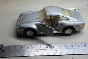 Porsche 959 vintage plateado/gris hecho en Macao - Imagen 1 de 6